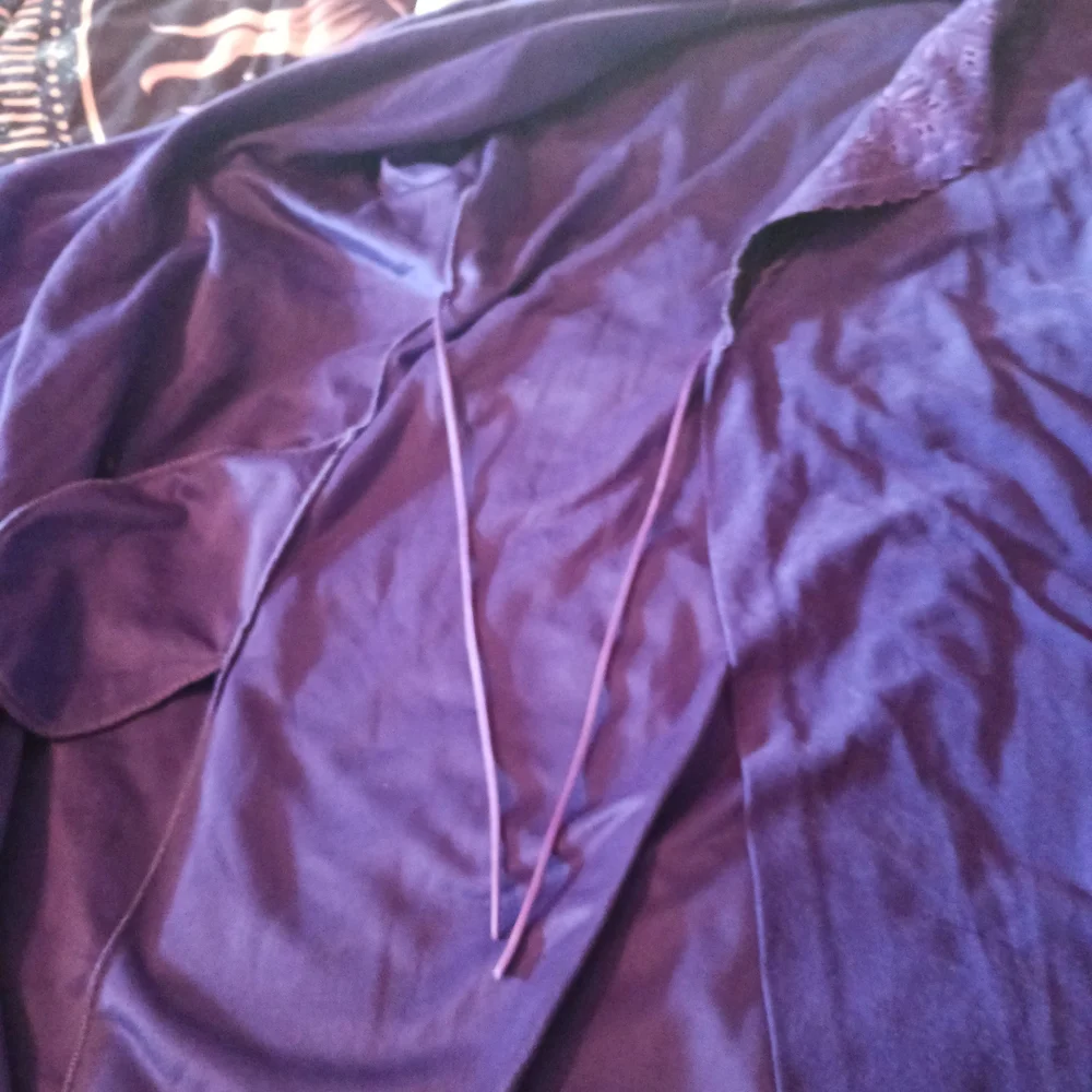 Vintage 90's Vanity Fair Purple Robe - Picture 7 of 15